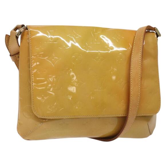 LOUIS VUITTON Monogram Vernis Thompson Street Bag Beige M91301 - Picture 1 of 16